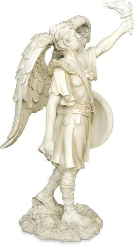 Vista 2 de AngelStar Figura de ángel de Arcángel Uriel, 9-1/2 pulgadas de alto