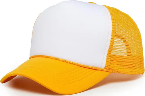 Vista 57 de Funky Junque Sombrero de camionero ligero Snapback de espuma de malla en Negro/Negro