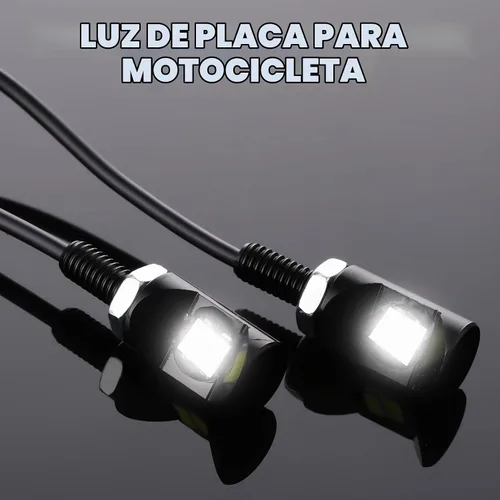 Vista 4 de Frienda 4 piezas 10 piezas de luz de matrícula de motocicleta 12v LED, 2