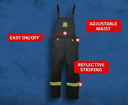 Vista 6 de OBERON Kit de traje Arc Flash - 140 Cal - Incluye capucha, abrigo, babero, sistema de ventilación y luz - Serie TCG