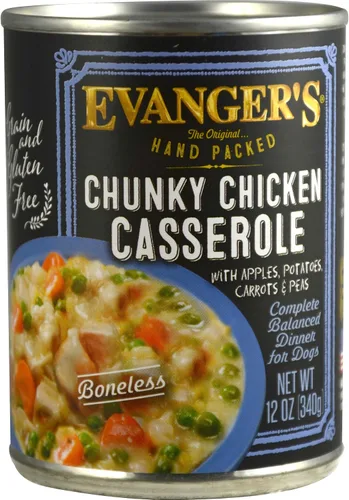 Vista 10 de Evanger's Heritage Classics - Alimento para perros con trozos de carne de res, empacado a mano, 12 unidades, 12 onzas cada uno, tierno asado