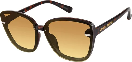 Vista 15 de Vince Camuto Women's Glamorous 100% UV Protective Square Sunglasses Negro