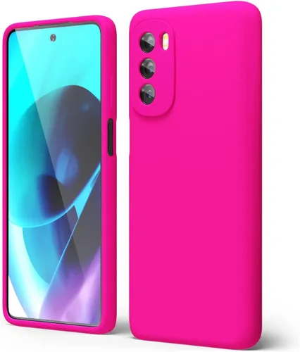 Vista 76 de oakxco para Motorola Moto G Stylus 5g 2021 Funda de teléfono de silicona líquida, delgada y suave, de goma de caucho, TPU, cubierta simple y lisa
