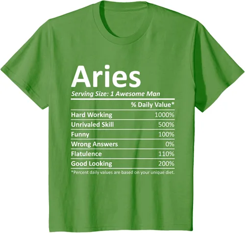 Vista 35 de ARIES Nutrition - Camiseta divertida de regalo con nombre personalizado para cumpleaños, Negro, S