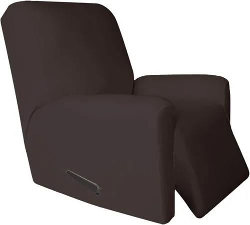 Vista 39 de Easy-Going - Funda elástica de microfibra para sofá reclinable seccional, suave vellón ajustable a tu sofá de 2 cuerpos, lavable, protector
