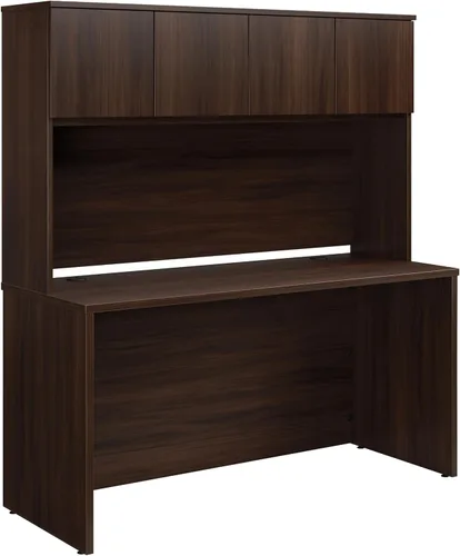Vista 9 de Sauder Affirm Escritorio de 60" y gabinete de 60" Cc Ste A2 Clásico acabado de cereza.
