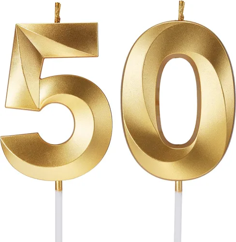 Vista 11 de Decoración para tarta de cumpleaños con número 1/2, medio año, 6 meses