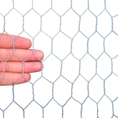 Vista 2 de MTB 20GA - Alambre hexagonal galvanizado para aves de corral, 12 pulgadas x 25 pies x 1 pulgada