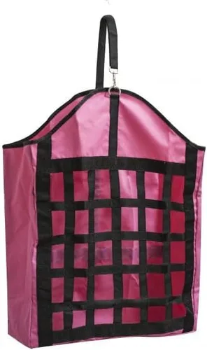 Vista 6 de Showman Bolsa de heno de alimentación lenta de nylon con palmas