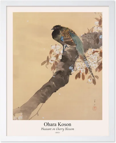 Vista 32 de Poster Master Vintage Ohara Koson Poster - Retro Blooming Lotus Flowers Print - Japanese Art - Flower Illustration - Aesthetic Design - Floral