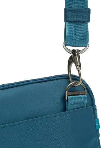 Vista 13 de Travelon - Bolsa bandolera, antirobo, S, Verde azulado), 43126 380