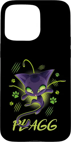 Vista 30 de iPhone 13 Miraculous Ladybug Kwamis Collection con funda Plagg