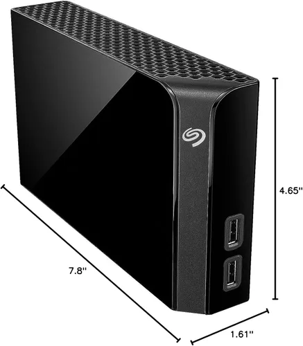 Vista 4 de Núcleo para copia de seguridad Seagate Plus, Negro