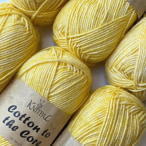 Vista 20 de Cotton to The Core - Hilo de algodón para ganchillo, paquete de 6 (852 yardas/10.58 oz), patrones gratuitos, apto para principiantes, hilo suave