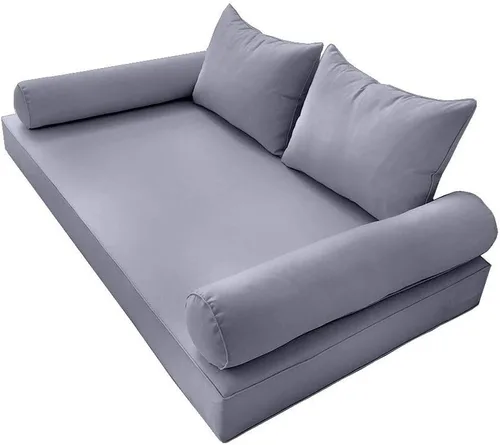 Vista 3 de Prolinemax Funda solamente Sábana bajera ajustable para colchón de sofá cama con 4 canaletas individuales AD001