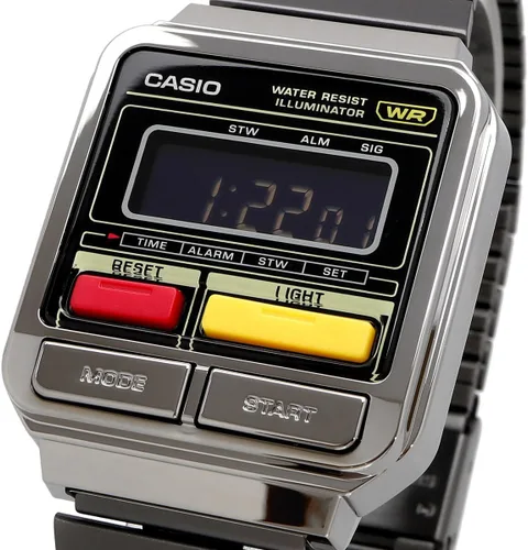 Vista 2 de Casio Digital Wristwatch, Vintage Series, A120WE Series, Unisex, Overseas