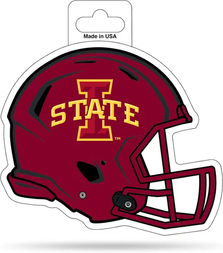 Vista 26 de Rico Industries NCAA - Calcomanía para casco de corte en forma de 4.75 x 5 pulgadas