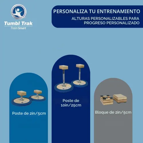 Vista 4 de Tumbl Trak - Bastones ajustables 3 en 1