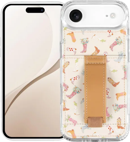 Vista 30 de Fundas Walli para iPhone 13, funda tipo cartera con soporte para tarjetas, elegante y moderna cubierta para mujeres, se ajusta al iPhone 13