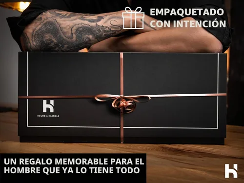 Vista 7 de Holme & Hadfield Vitrina de reloj de lujo de 4 ranuras con cubierta con Negro