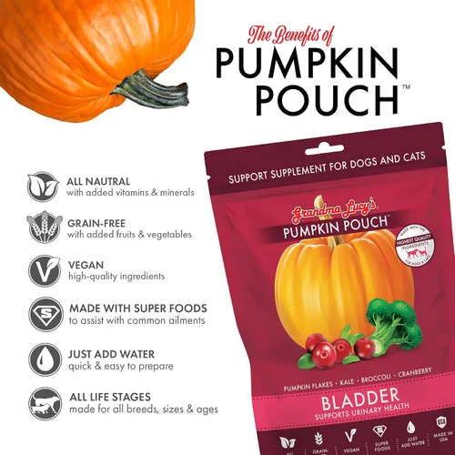 Vista 3 de Bolsa de calabaza para vejiga - 6oz