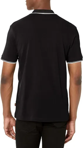 Vista 2 de Hugo Boss Polo de algodón piqué con logotipo central para hombre