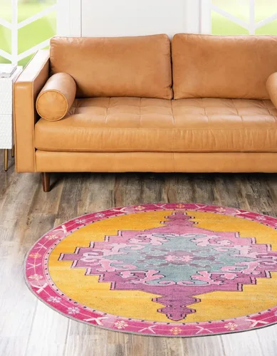 Vista 30 de Unique Loom Timeless Collection - Alfombra de área - Thomas (2' x 3' 1" ovalada, negro y blanco/gris)
