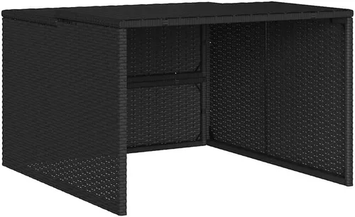 Vista 10 de vidaXL Robot cortacésped garaje gris 33.9"x35.4"x20.5"/22.4" Poly Rattan