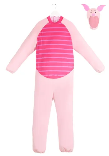 Vista 9 de Disfraz para adulto de Piglet de Winnie the Pooh Deluxe Multicolor
