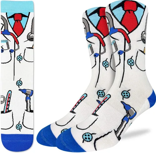 Vista 6 de Good Luck Sock Men's Occupation and Work-Themed Socks, Adult