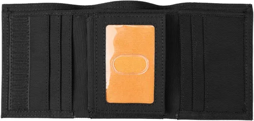 Vista 2 de Timberland PRO Cartera triple RFID Cordura de nailon para hombre con ventana de identificación