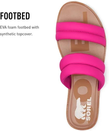 Vista 4 de Sorel Sandalia Ella II Puff Slide para mujer