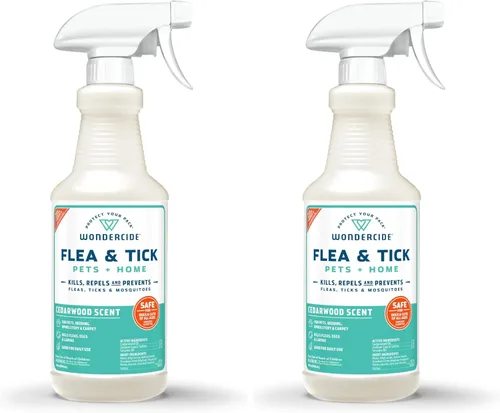 Vista 14 de Wondercide - Pulverizador de garrapatas y mosquitos para mascotas y hogar - Lemongrass 128 oz With Natural Essential Oils - Killer, Control