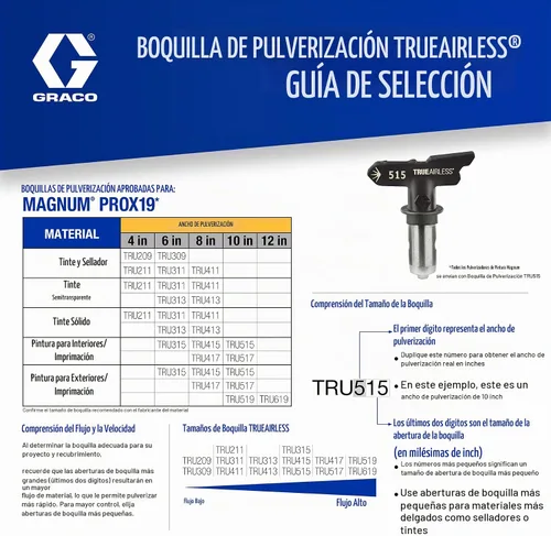 Vista 11 de Graco 17G180 Magnum ProX19 - Carrito rociador de pintura
