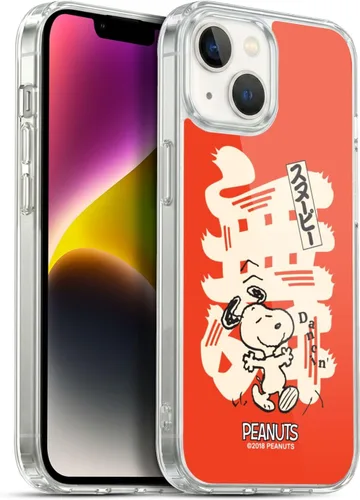 Vista 148 de Carcasa de gel para iPhone 7 Plus/iPhone 8 Plus, diseño de Snoopy Oriental de Peanuts, Badges
