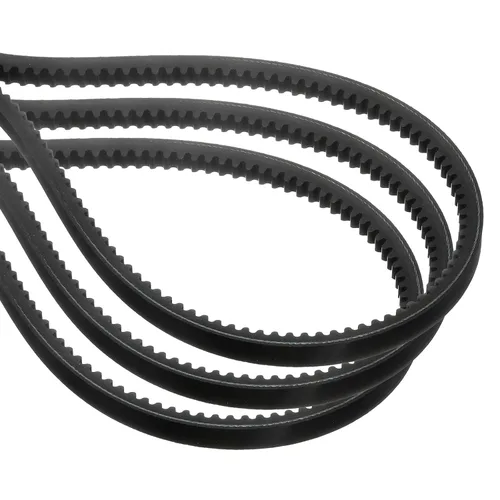 Vista 11 de uxcell AX30 EPDM V-Belt, correa de goma industrial dentada de borde crudo V 1/2" ancho x 30" circunferencia interior Borde crudo industrial dentado