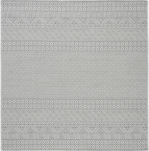 Vista 34 de SAFAVIEH Alfombra lavable para exteriores, colección Courtyard de 2.3 x 6.7 pies, beige y azul aguamarina, no desprende pelusa y es fácil