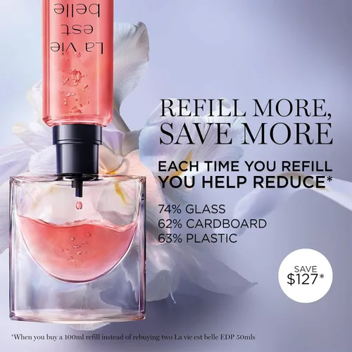 Vista 5 de Lancôme La Vie Est Belle Eau de Parfum - Fragancia de Larga Duración con Notas de Iris, Pachulí Terroso, Vainilla Cálida y Azúcar Espumoso - Perfume