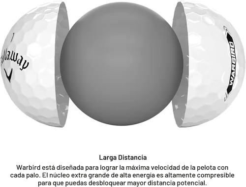 Vista 5 de Callaway Golf Warbird Pelotas de golf