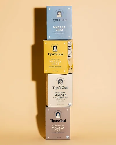 Vista 4 de Tipu's Chai Now - Té Chai sin azúcar (16 onzas)