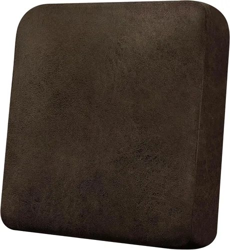 Vista 43 de Funda de cojín para sofá con aspecto de cuero, 1 unidad, elástica, para sala de estar, funda de cojín individual para sofá, protector de asiento