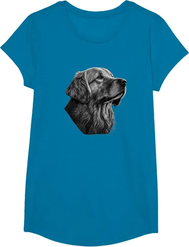 Vista 83 de Camiseta divertida Golden Retriever, Negro