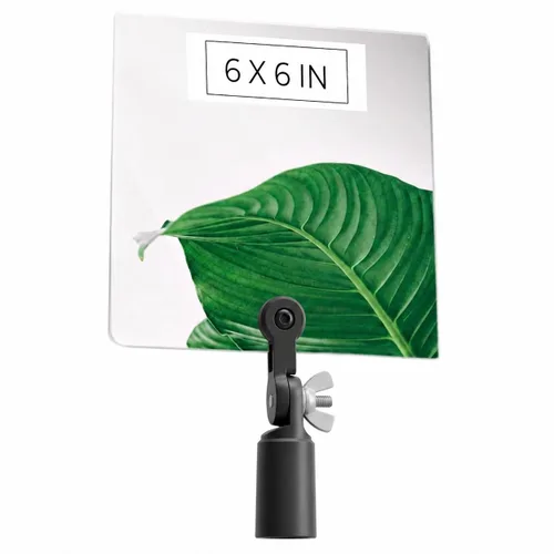 Vista 8 de Espejo de inspección Flex Vue con adaptador roscado, 3.5 pulgadas x 6 pulgadas