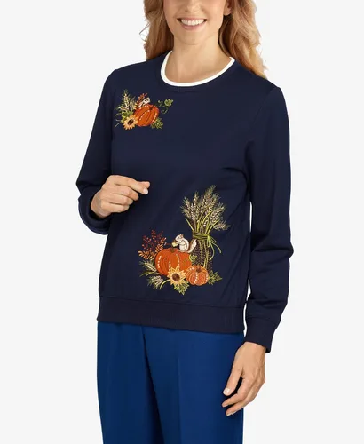 Vista 6 de Alfred Dunner Top de calabaza para mujer