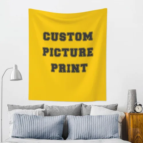 Vista 7 de GSHUJBV Tapiz personalizado para subir imágenes de fondo, tapiz personalizado para colgar en la pared, imprime cualquiera de tus diseños, pancartas