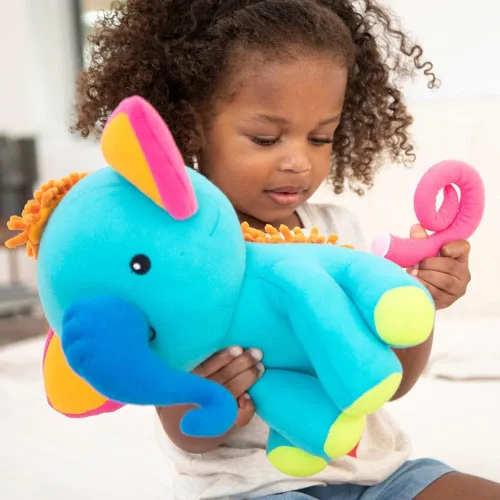 Vista 4 de Educational Insights Mixaroo - Animal de peluche para actividades de aprendizaje socioemocional, juguetes preescolares de motricidad fina, juguetes