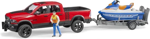 Vista 10 de Bruder Ram 2500 de potencia Camioneta tipo Pick Up - Vehículo a escala