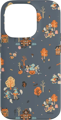 Vista 17 de iPhone 16 Disney Mickey Mouse & Pals Spooky Cute Halloween Scenes Case