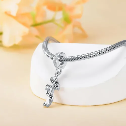 Vista 4 de PELOVNY Dragonfly Music Charm Bead for Bracelet S925 Sterling Silver Music Note Dragonfly Bracelet Charm Dragonfly Jewelry for Women
