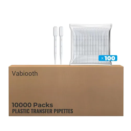 Vista 10 de [Estilo Bola] 50 piezas de 4 ml de pipetas de transferencia de plástico desechables para cupcakes. Cuenta con gotero líquido para cupcakes